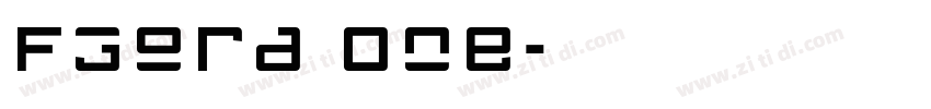 Fjord One字体转换